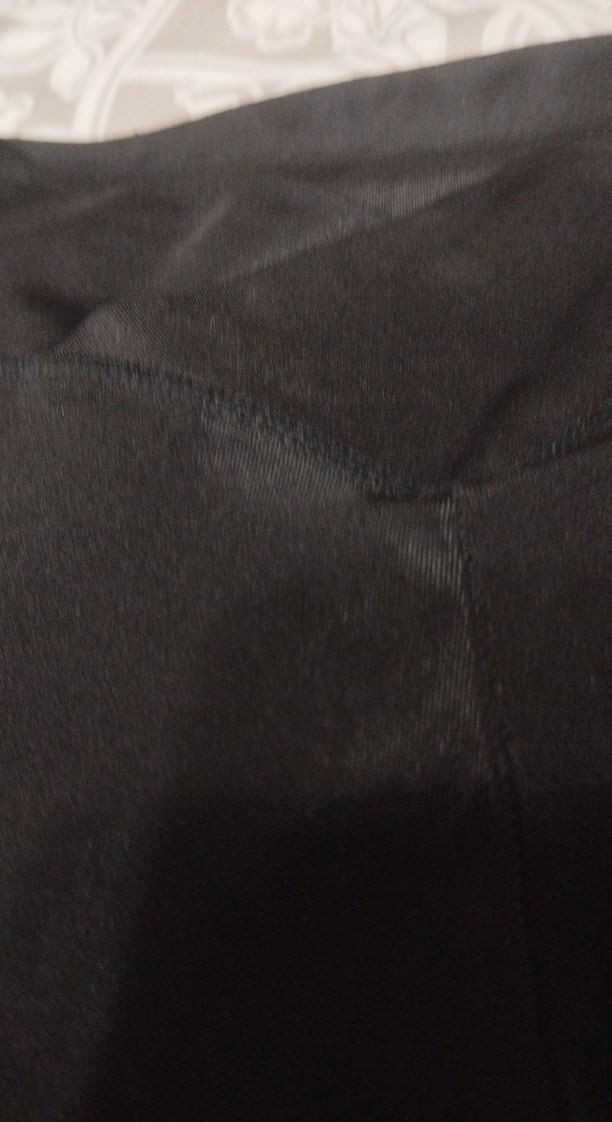 Siyah Esnek Spor Kadın Tayt - Görsel 3