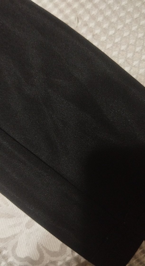 Siyah Esnek Spor Kadın Tayt - Görsel 2