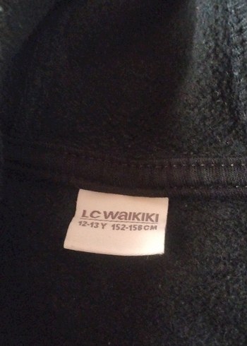 Siyah Kapüşonlu Fermuarlı erkek çocuk sweat - Görsel 2