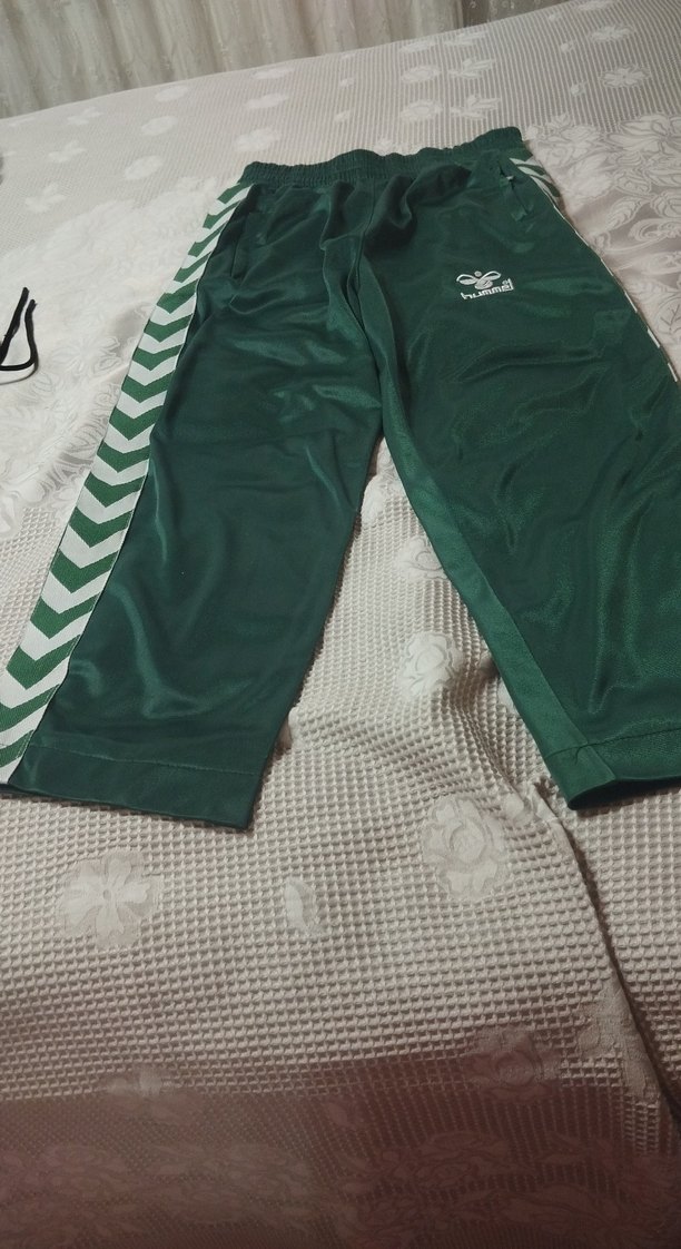 Yeşil Parlak Erkek Çocuk Eşofman Altı - Görsel 2