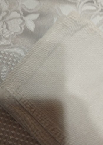 Bej Keten Kadın kot pantolon - Görsel 2