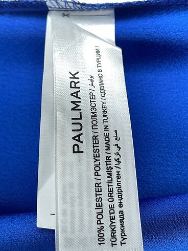 36 Beden mavi Renk Paulmark Kısa Elbise p İndirimli.