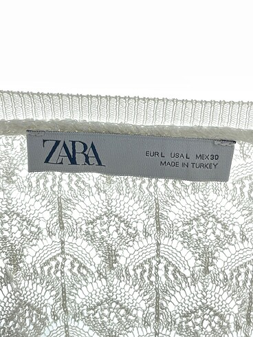 l Beden beyaz Renk Zara Bluz %70 İndirimli.
