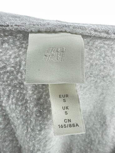 s Beden gri Renk H&M Sweatshirt %70 İndirimli.