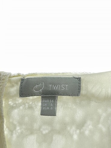 36 Beden beyaz Renk Twist Kısa Salopet %70 İndirimli.