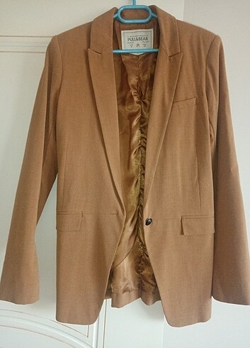 m Beden Pull and bear m beden taba blazer ceket