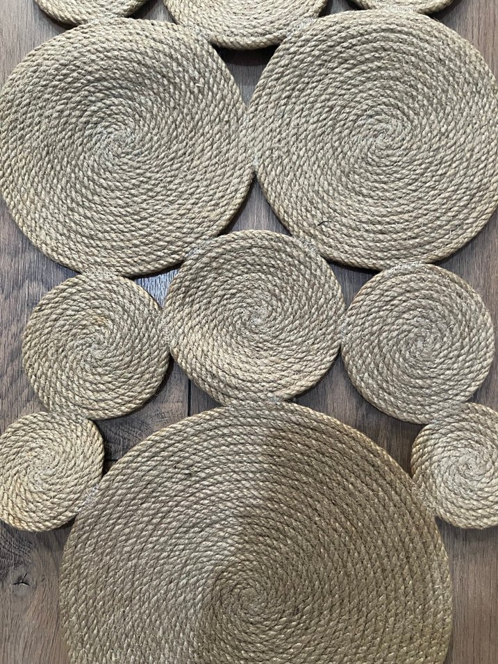 Hasır masa örtüsü - Görsel 2