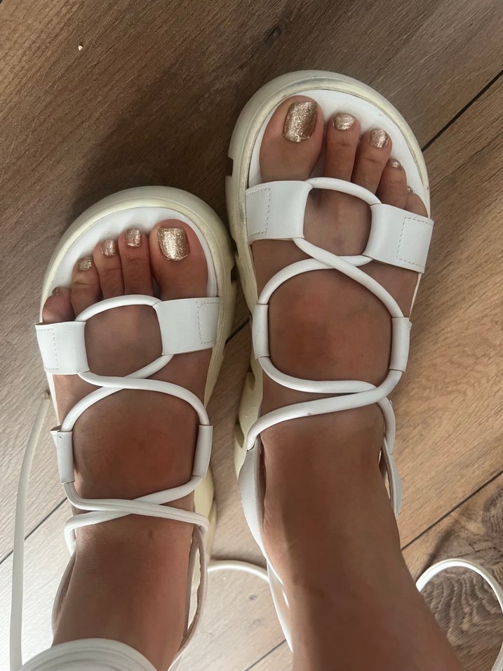 Bilekten Bağlamalı Kadın Sandalet - Görsel 3