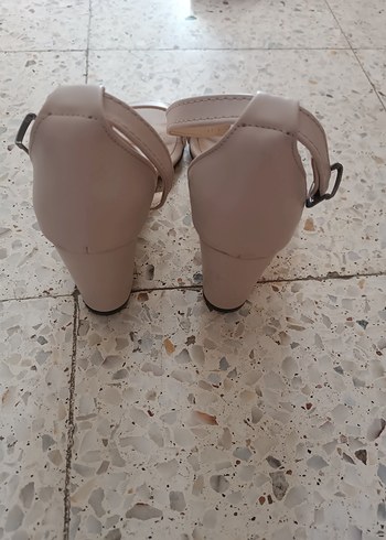 38 Beden Bej Kadın Topuklu ayakkabı