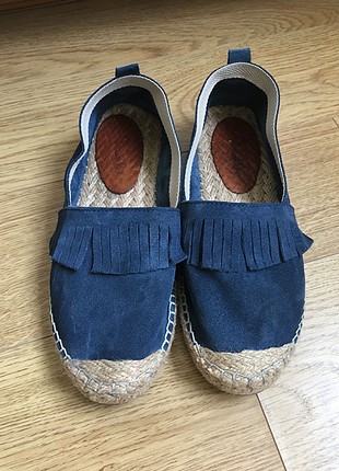 37 Beden mavi Renk Bambi mavi espadril