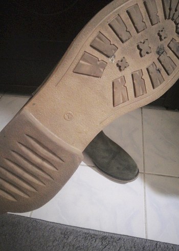 Kemer Detaylı Gri Erkek Bot - Görsel 3