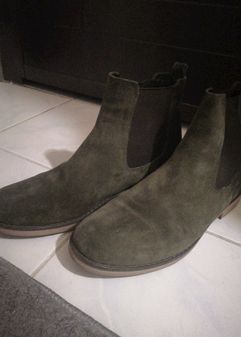 Kemer Detaylı Gri Erkek Bot - Görsel 4