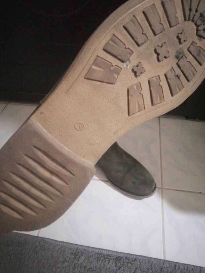 Kemer Detaylı Gri Erkek Bot - Görsel 3