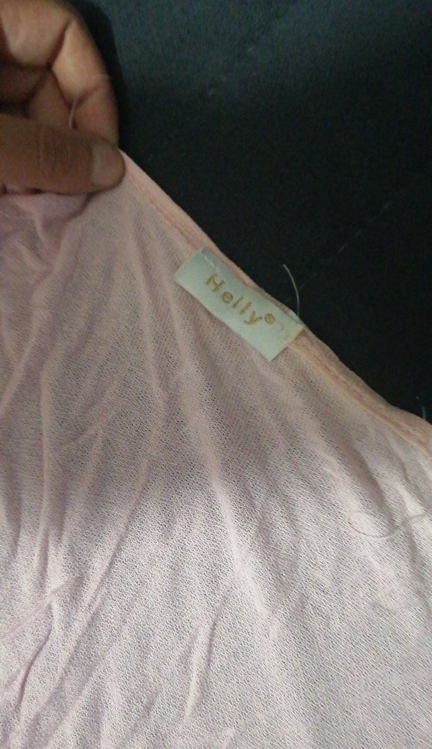 Uzun Kollu Pudra Pembe Nakışlı Hemşire Önlüğü - Görsel 3