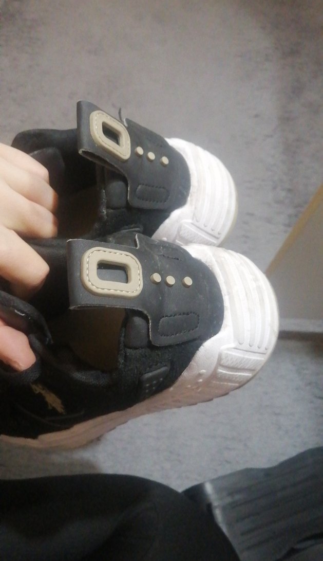 Siyah Bağcıklı Platform Spor Ayakkabı - Görsel 3