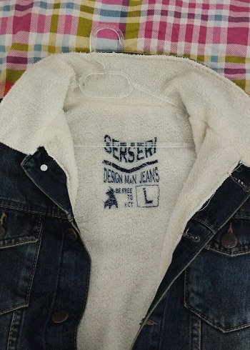 Mavi Düğmeli Kadın Denim Ceket - Görsel 3