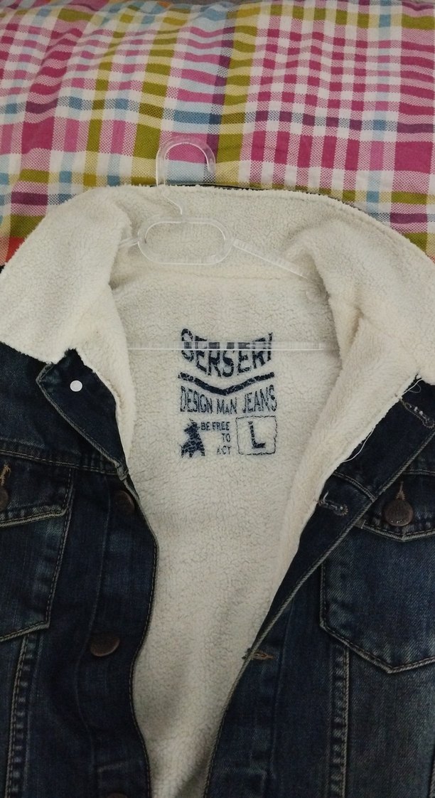 Mavi Düğmeli Kadın Denim Ceket - Görsel 3