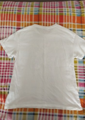 Bohem Çok Renkli Kız Baskılı Tişört - Görsel 2