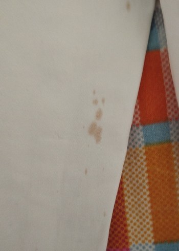 Kadın Beyaz Pamuk Kumaş Pantolon - Görsel 5