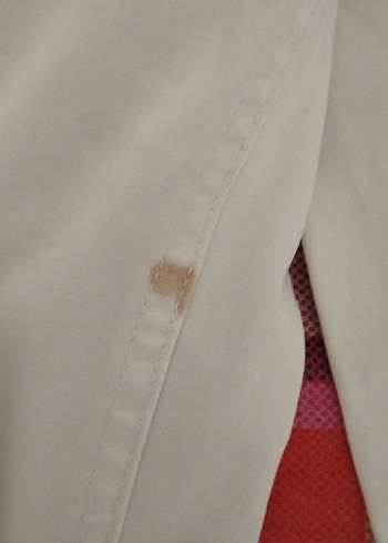 Kadın Beyaz Pamuk Kumaş Pantolon - Görsel 2