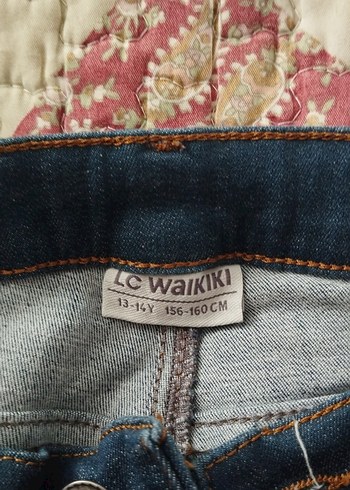 Lacivert Midi Boy Kadın Kot Pantolon - Görsel 4