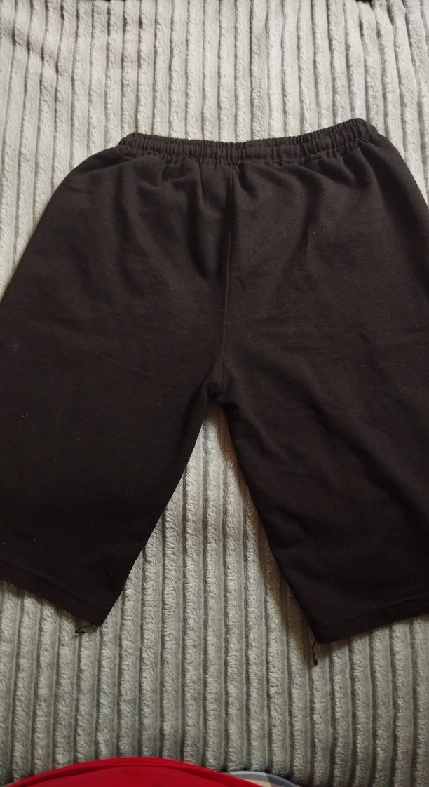 Siyah Erkek Çocuk Rahat Kesim Şort - Görsel 4