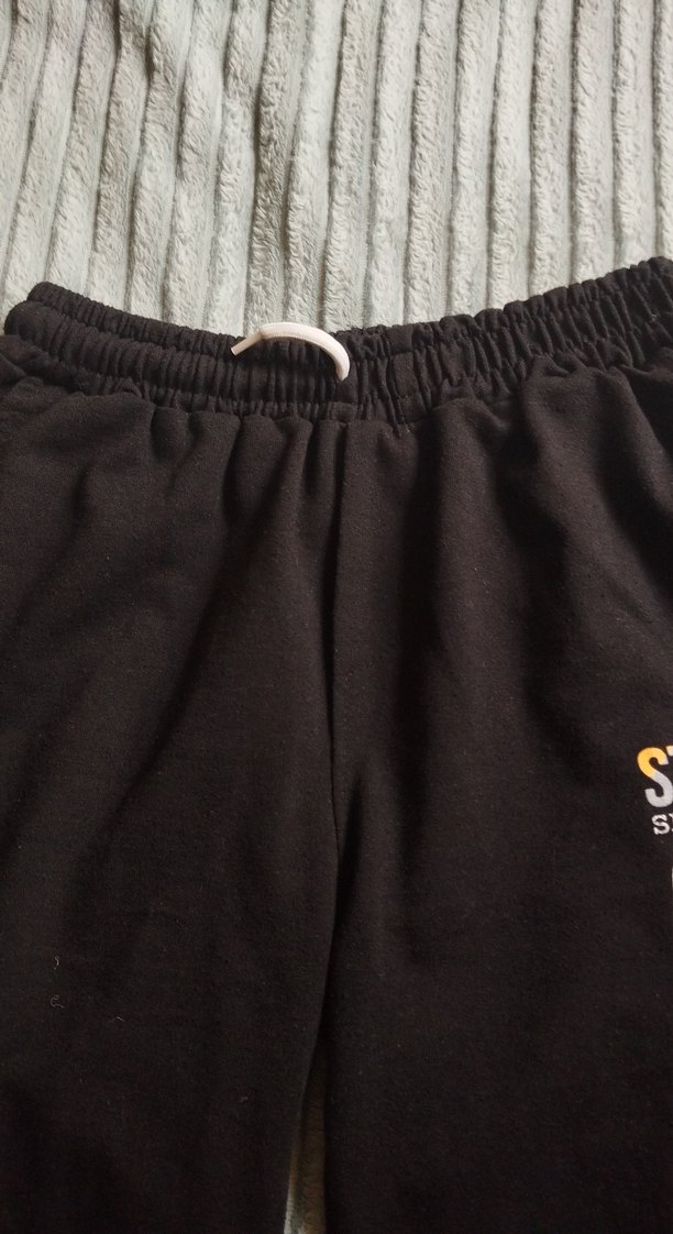 Siyah Erkek Çocuk Rahat Kesim Şort - Görsel 2