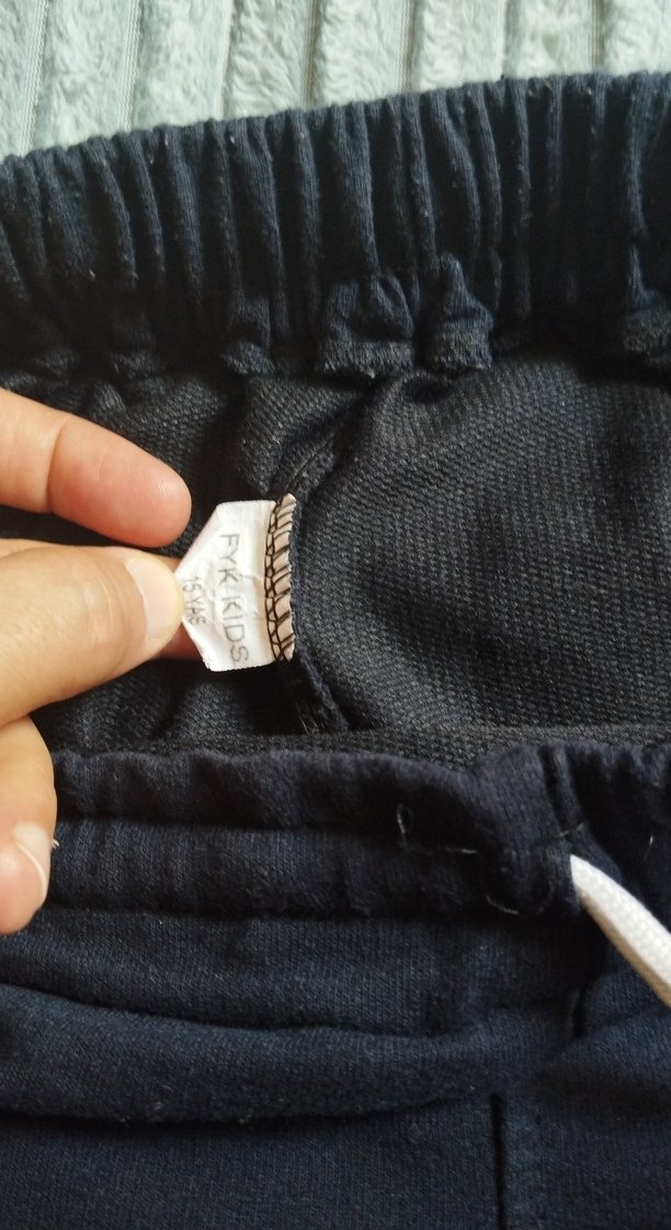 Siyah Baskılı Erkek Çocuk Şort - Görsel 2