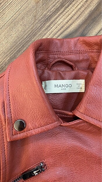 Mango Kids Mango Kids Deri Ceket