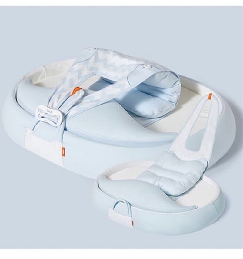 Kokonanny blue wave bebek yatağı - Görsel 3