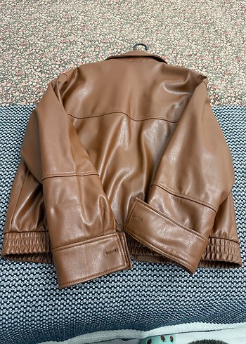 Orjinal Zara Deri Ceket - Görsel 3