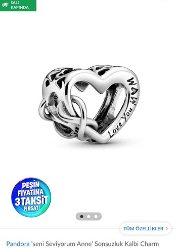 Orjinal Pandora Seni SeviyorumAnne Charm