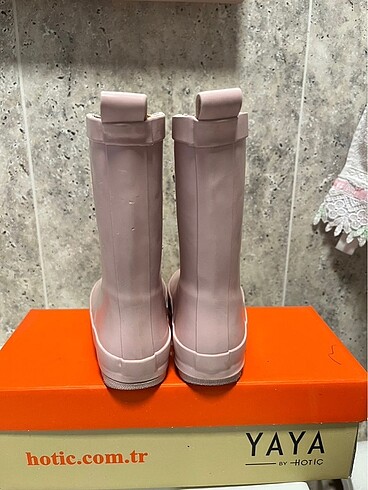 24 Beden pembe Renk Mango yağmur çizmesi