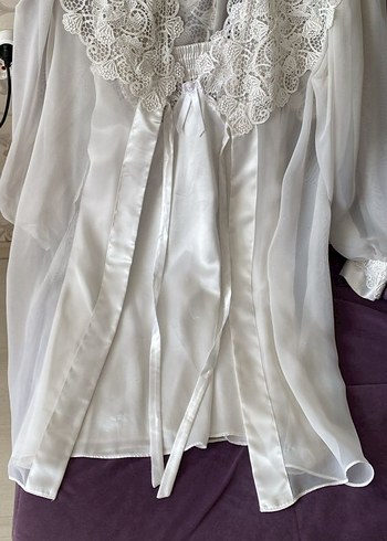 Pierre cardin gecelik sabahlık takımı - Görsel 3