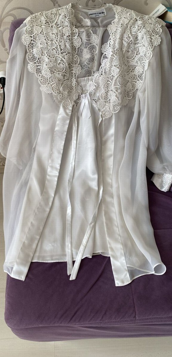 Pierre cardin gecelik sabahlık takımı - Görsel 3