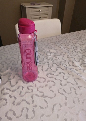 Sıfır pembe su matarası - Görsel 5