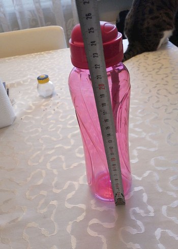 Sıfır pembe su matarası - Görsel 2