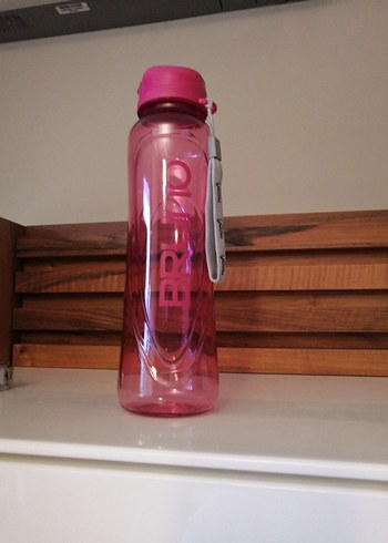 Sıfır pembe su matarası - Görsel 4