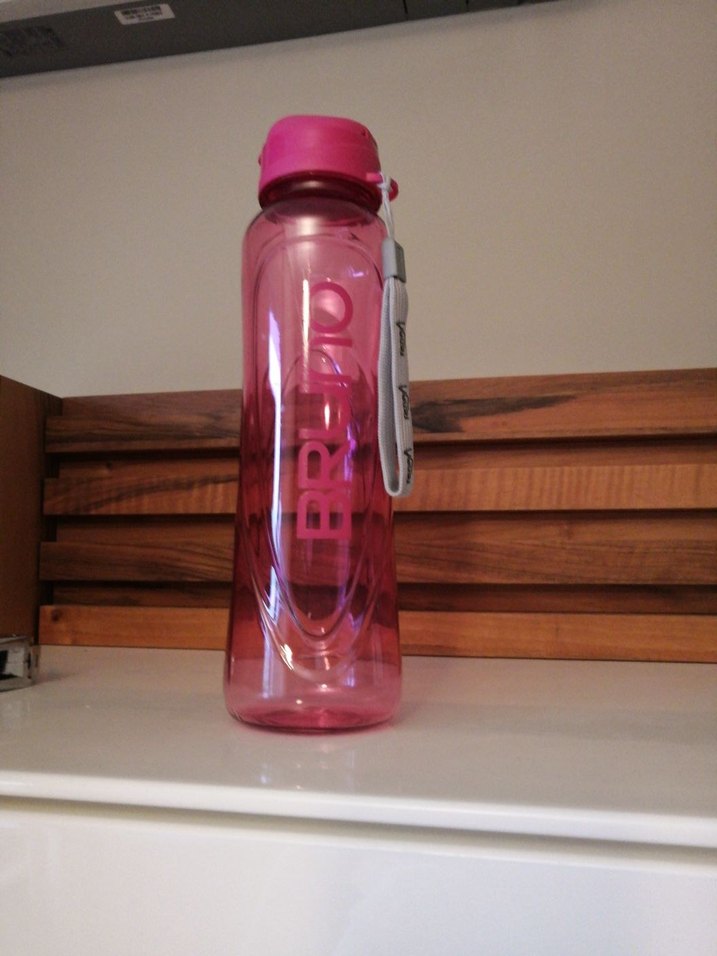 Sıfır pembe su matarası - Görsel 4