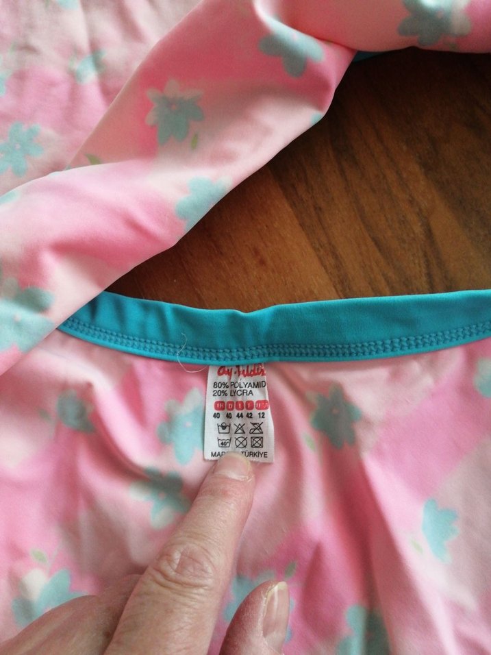 Ay yıldız mayo kumaşı preo - Görsel 3