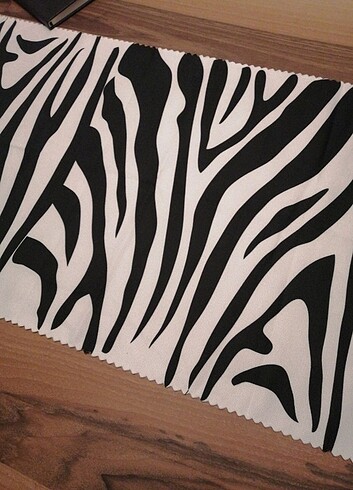 Diğer Zebra desenli runner