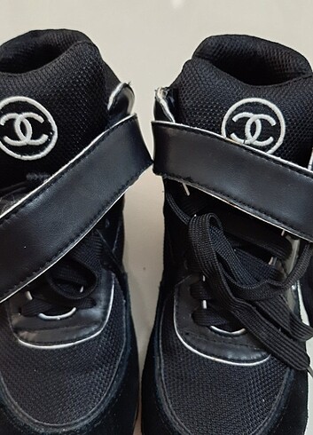 39 Beden siyah Renk Chanel kadin spor ayakkabi
