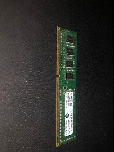 1x4 GB DDR3 MASAÜSTÜ BİLGİSAYAR RAMI CRUCİAL MARKA