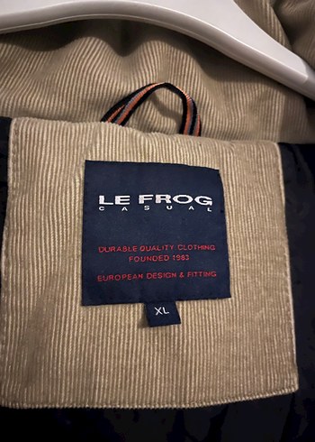 Bej Le Frog casual Erkek mont - Görsel 4