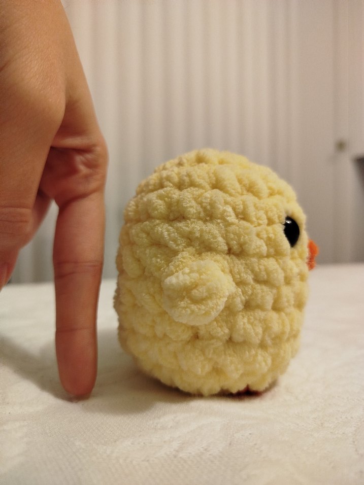Amigurumi Sarı Tüylü Ördek Oyuncak - Görsel 2
