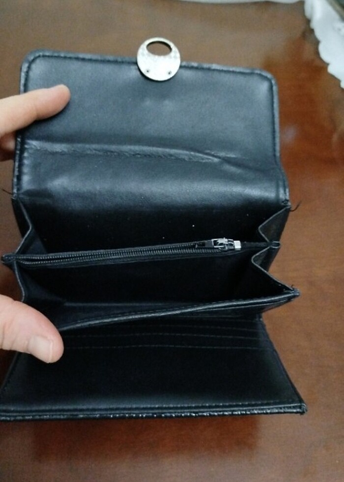 Deri bayan cüzdan - Görsel 5