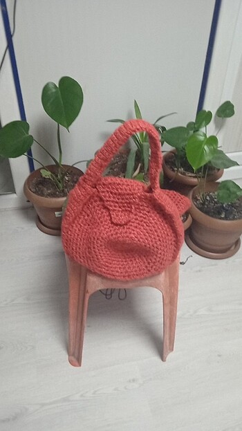 El örgüsü çanta