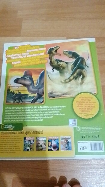 çocuk gelişim okuma kitabı dinozorlar Hakkında herşey (pazarlık