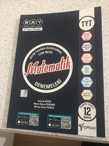 Toprak yayınları tyt matematik denemeleri