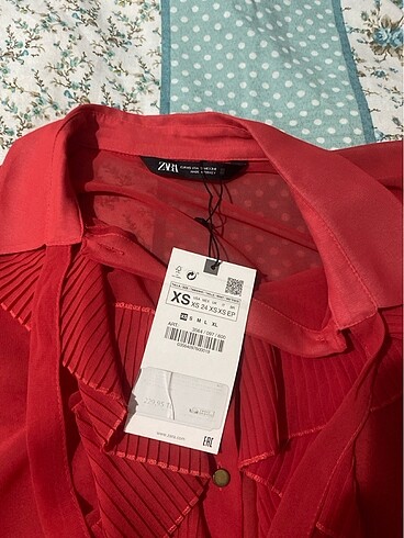 Zara Transparan gömlek